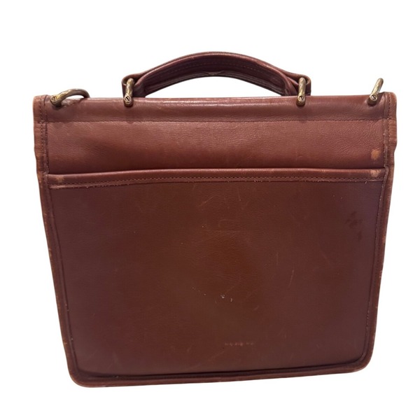 Coach Leather Vintage Legacy Willis #9927 British Tan has Hangtag Preloved - Picture 2 of 10